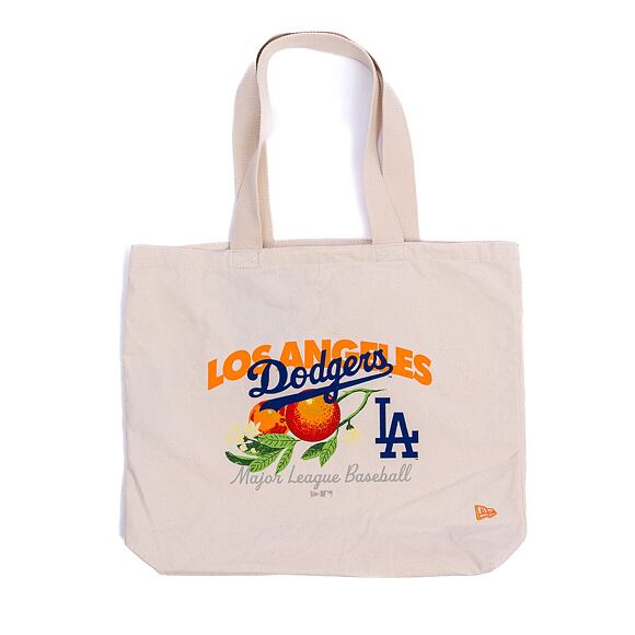 Taška New Era - MLB Fruit Canvas Tote - LA Dodgers - Cream