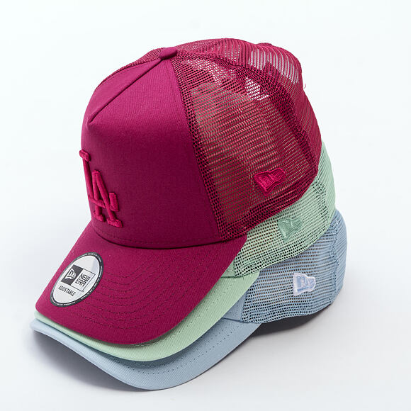 Kšiltovka New Era - MLB League Essential 9FORTY Trucker - NY Yankees - Blue / White