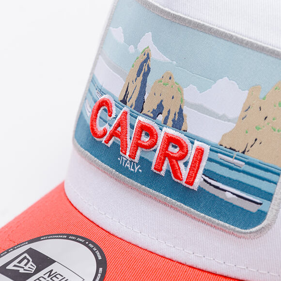 Kšiltovka New Era - Branded Summer Trucker 9FORTY Trucker - Coral