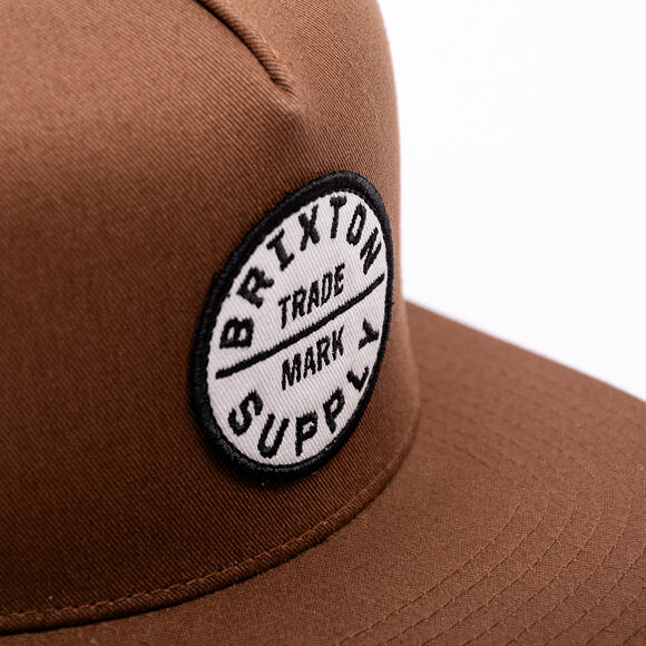 Kšiltovka Brixton - Oath Mp Trucker Hat - Pinecone Brown/Pinecone Brown