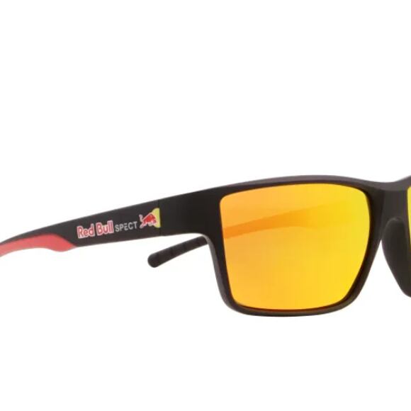Sluneční Brýle Red Bull - Spect Chase - Black/Brown/Red mirror