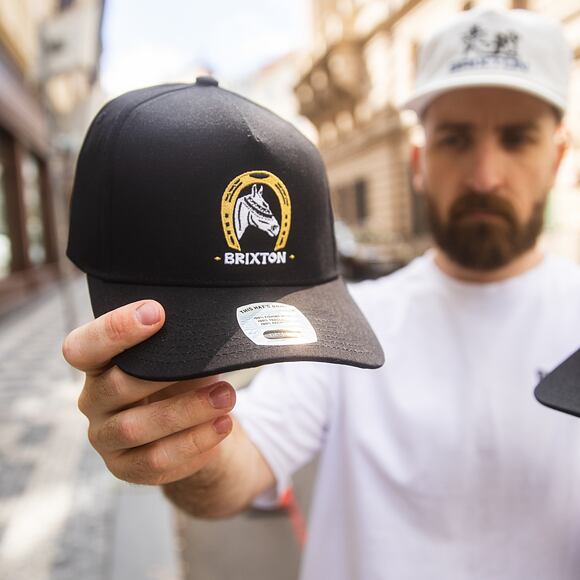 Kšiltovka Brixton - Blind C Np Mp Snpk - Black