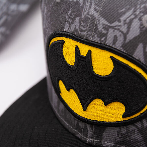Dětská Kšiltovka New Era - Seasonal Batman 9FIFTY - Black