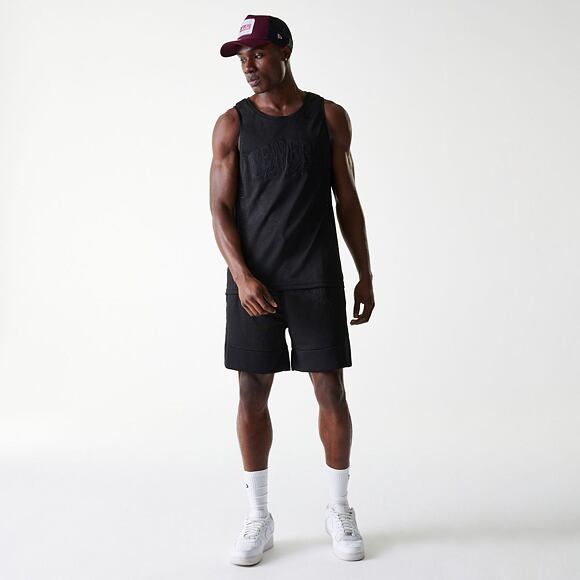 Kraťasy New Era - Mesh Shorts - Black