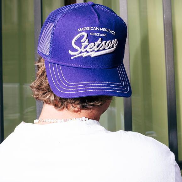Kšiltovka Stetson - Trucker Cap American Heritage Classic - 83