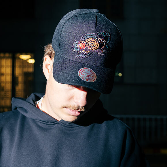 Cap Mitchell & Ness - NBA Tilted Pro Snapback Hwc - Vancouver Grizzlies - Black