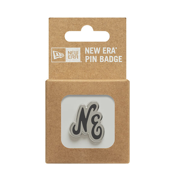 Pin New Era - Branded Cap Pin - Script - Silver
