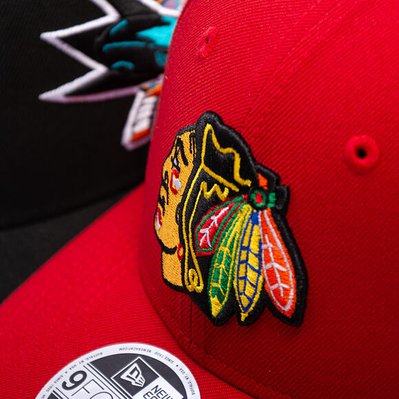 Cap New Era - NHL 9FORTY M-CROWN - Chicago Blackhawks - Team Color