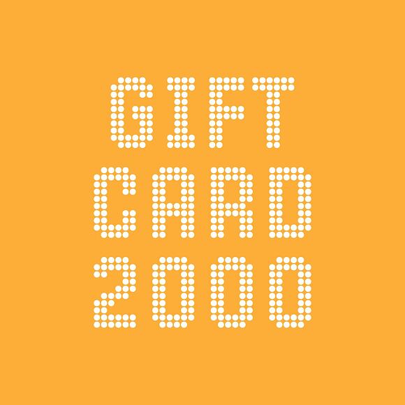 2000 CZK Gift Voucher