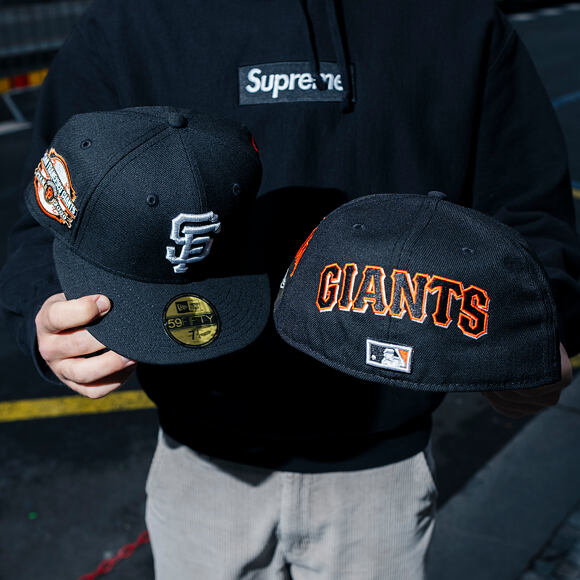 Cap New Era - MLB "Image Drop" ALL OVER 59FIFTY - San Francisco Giants - Black