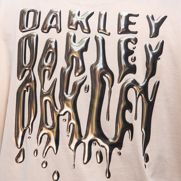 Oakley T-shirt - Stacked Metal Tee - Mist