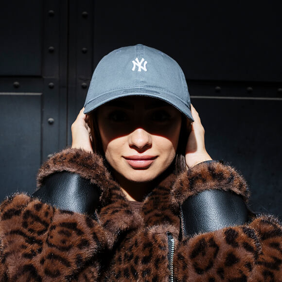 Cap New Era - MLB Washed Mini Logo 9TWENTY - NY Yankees - Grape