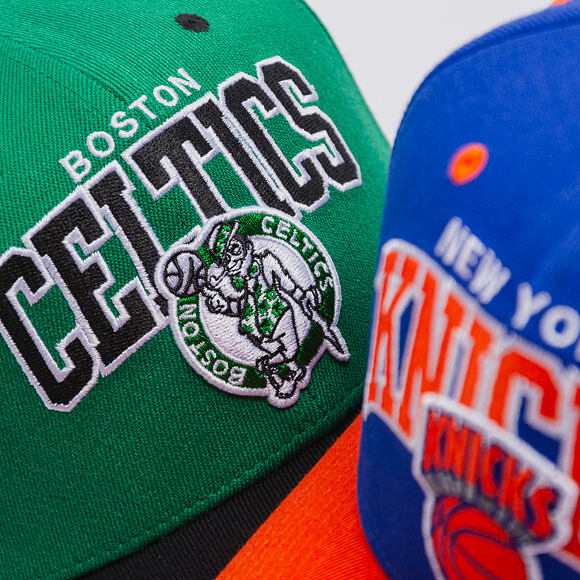 Cap Mitchell & Ness - NBA Team Arch Snapback - Boston Celtics - Green / Black