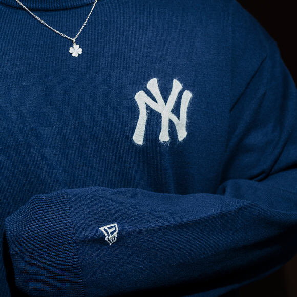 Sweater New Era - MLB Essential Knit Sweater - NY Yankees - Navy