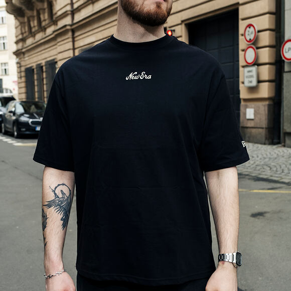 Tee New Era - Script Oversized Tee - Black