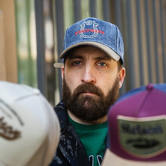 Stetson - Trucker Cap - Denim Western - 26