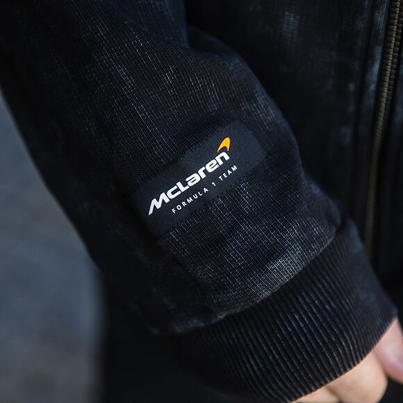 Sweatshirt New Era - Washed Full Zip Oversized Hoody - McLaren F1