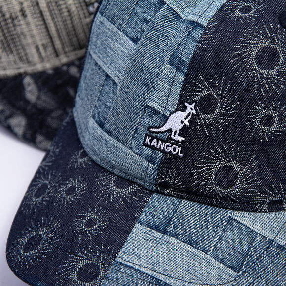 Cap Kangol - TRENDS PACK - Denim Mashup Baseball - Blue Picnic
