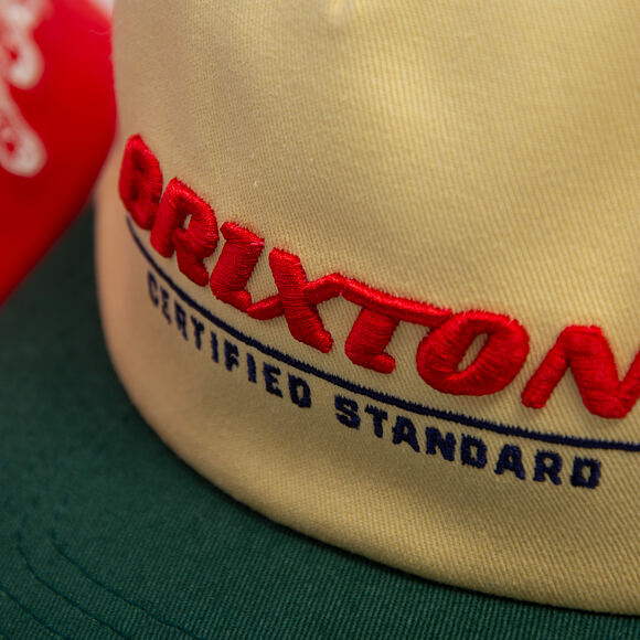 Cap Brixton - Certified LP Dadcap - Washed Yellow/Medite