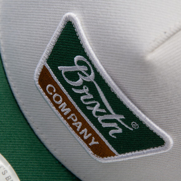 Cap Brixton - Linwood MP Snapback - Off White/Primal Green