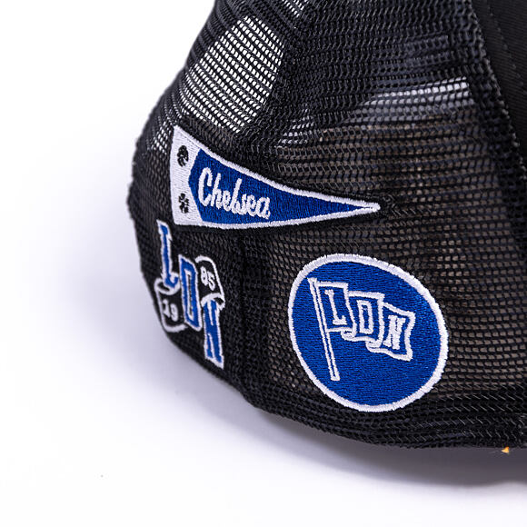 Cap New Era -  Patch 9FORTY Trucker - Chelsea FC Lion Crest - Black