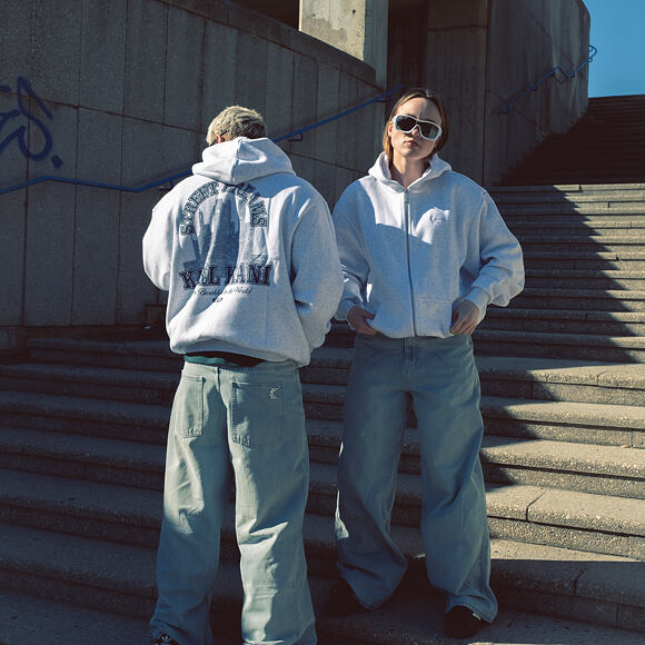 Signature Oversized Zip Hoodie
