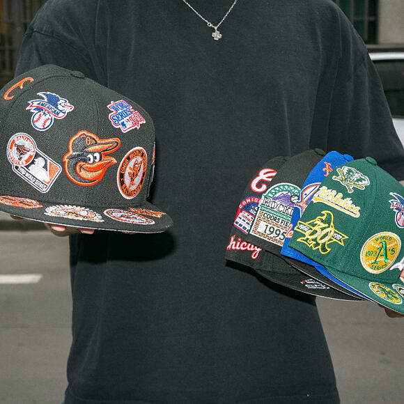 Cap New Era - MLB All Over Logo 59FIFTY - Baltimore Orioles - Team Color