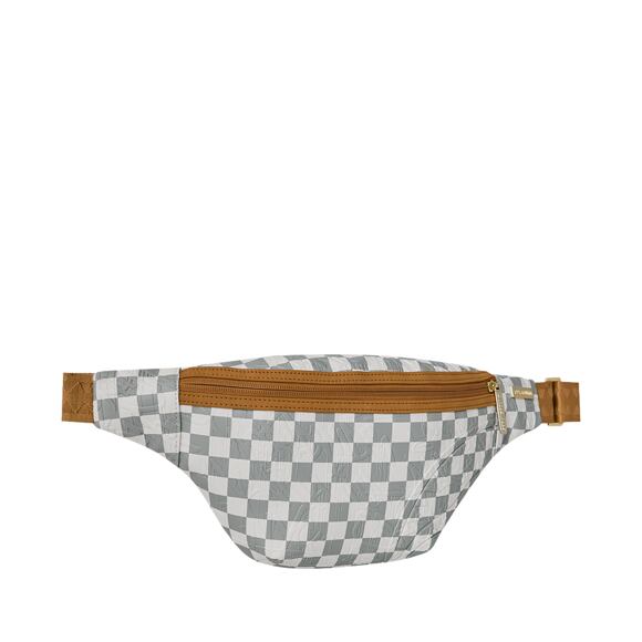 Crossbody Sprayground - Graff Embossed Cream Check Savvy Crossbody