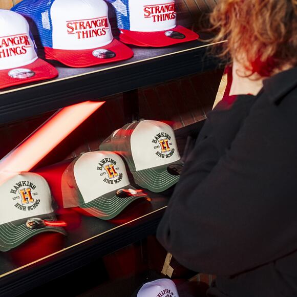 Cap New Era - Hawkings High 9FORTY A-Frame - Stranger Things - Green