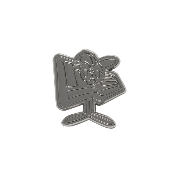 Pin New Era - Branded Cap Pin Flag - Silver