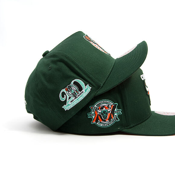Cap Mitchell & Ness - NBA - Emerald Slam - Boston Celtics - Green/Orange