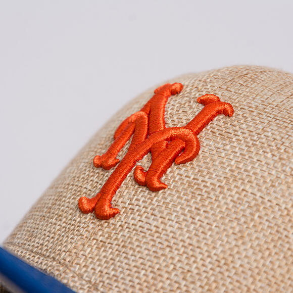 Cap New Era - MLB "Summer Twine" 59FIFTY - NY Mets - Team Color / Open Market Tan