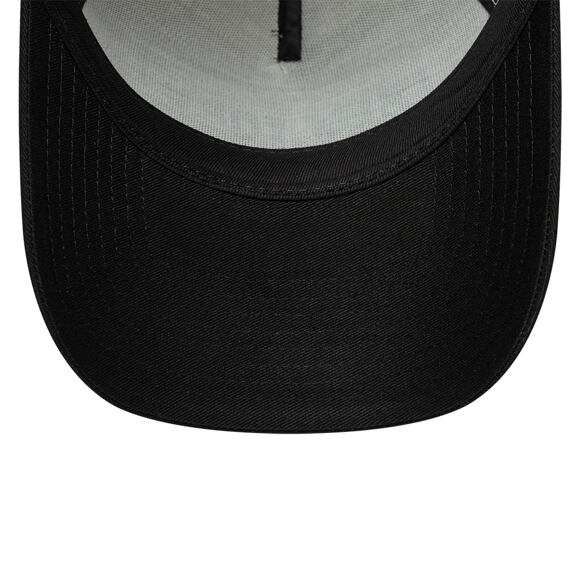 Cap New Era - Branded Licence Plate 9FORTY A-Frame Trucker - Black / Stone