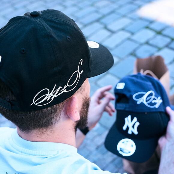 Cap New Era - MLB Side Script 9FORTY M-CROWN - Chicago White Sox - Black