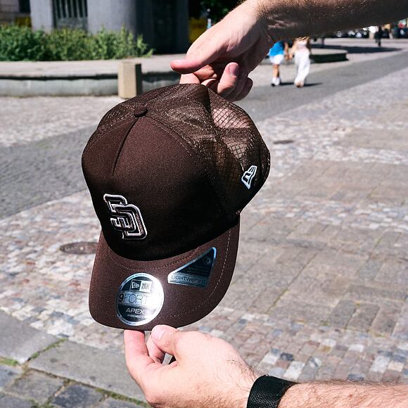Cap New Era - MLB APEX 9FORTY A-Frame - San Diego Padres - Team Color