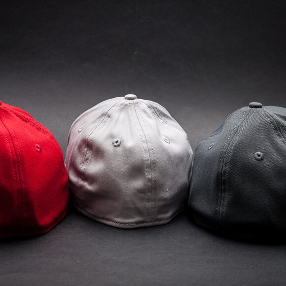 New Era Basic Flag 39thirty Graphite Stretchfit Cap