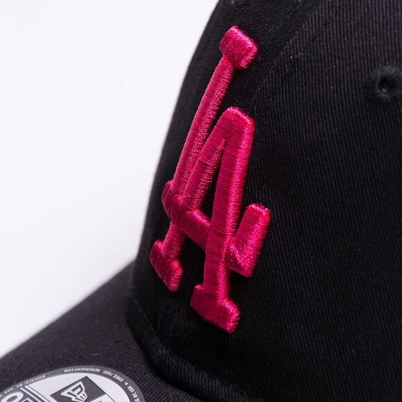 New Era 9FORTY Kids League Essential Los Angeles Dodgers Strapback Black/Bright Ros