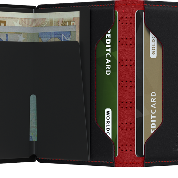 Secrid Fuel Black-Red Wallet