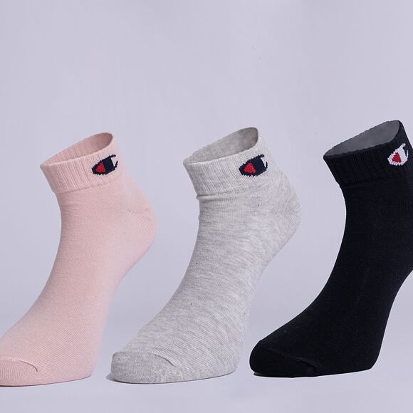 Champion 3pk Quarter Socks SFP/LOXGM/NBK