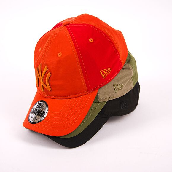 Kšiltovka New Era 9TWENTY MLB Multi Texture New York Yankees Black