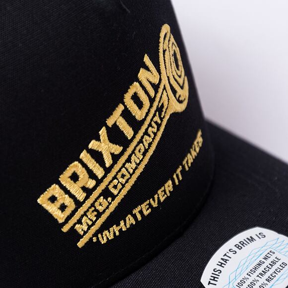 Kšiltovka Brixton Wrench C Np MP Trucker Hat - Black/Black