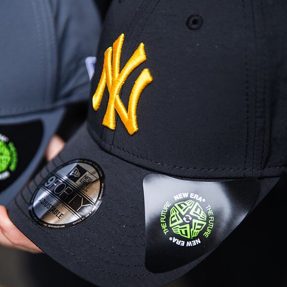 Kšiltovka New Era - MLB Recycled 9FORTY - NY Yankees - Black / Grilled Yellow