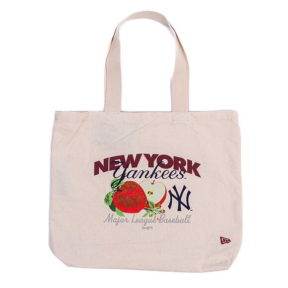 Taška New Era - MLB Fruit Canvas Tote - NY Yankees - Cream