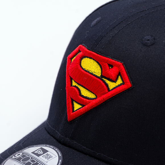 Dětská Kšiltovka New Era - WARNER BROS DC Print 9FORTY - Superman - Navy
