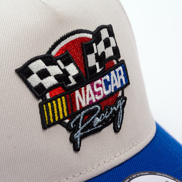Kšiltovka New Era - NASCAR Race Flag 9FORTY A-Frame - Nascar Classics - White