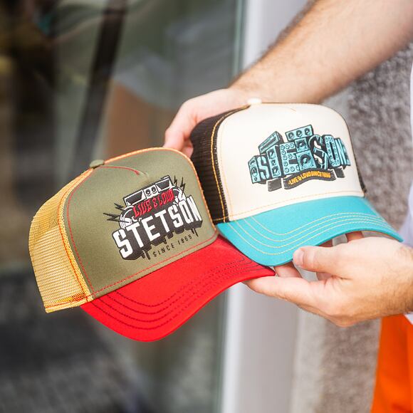Kšiltovka Stetson - Trucker Cap Soundbox - 27