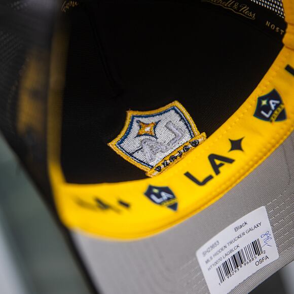 Kšiltovka Mitchell & Ness - Hidden Trucker - Los Angeles Galaxy - Black