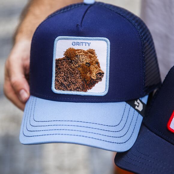 Kšiltovka Goorin - The Gritty Bear - Navy