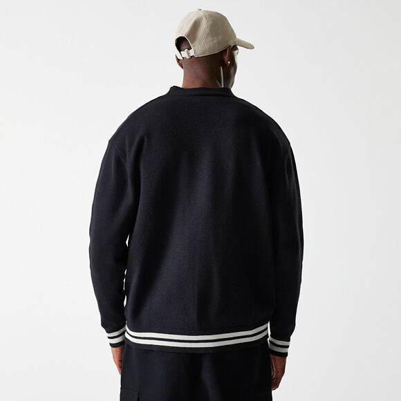 Svetr New Era - MLB Cardigan Knit - NY Yankees - Black