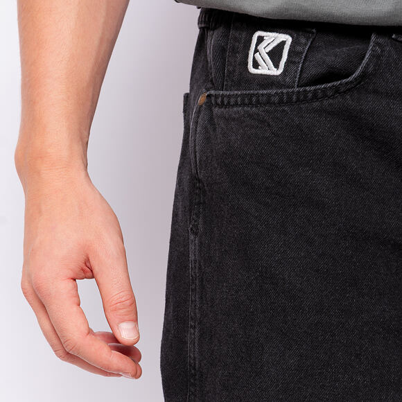 Pracovní Kalhoty Karl Kani - Retro Baggy Workwear Denim - vintage black